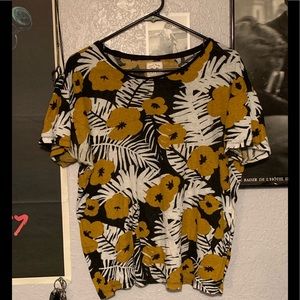 Zara Man - Graphic Tee W/ all over print
